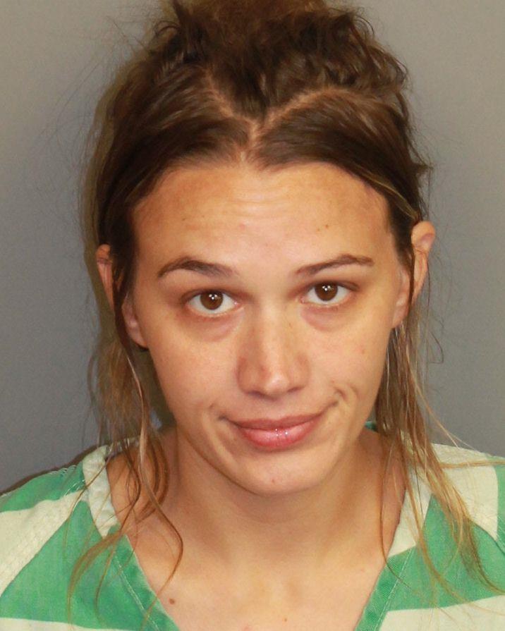 Booking photo of Jenna Harkness