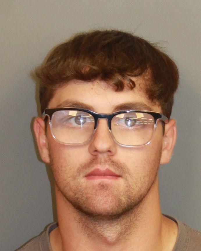 Booking photo of Caleb Goss
