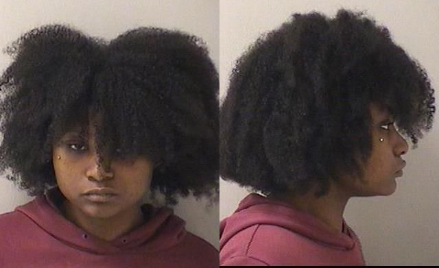 Booking photo of Makayla J Williams