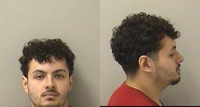 Booking photo of David Barrientos