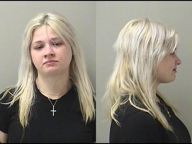 Booking photo of Arianna Zielinski