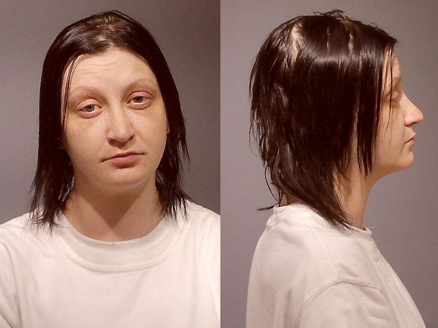 Booking photo of Allison Sautter