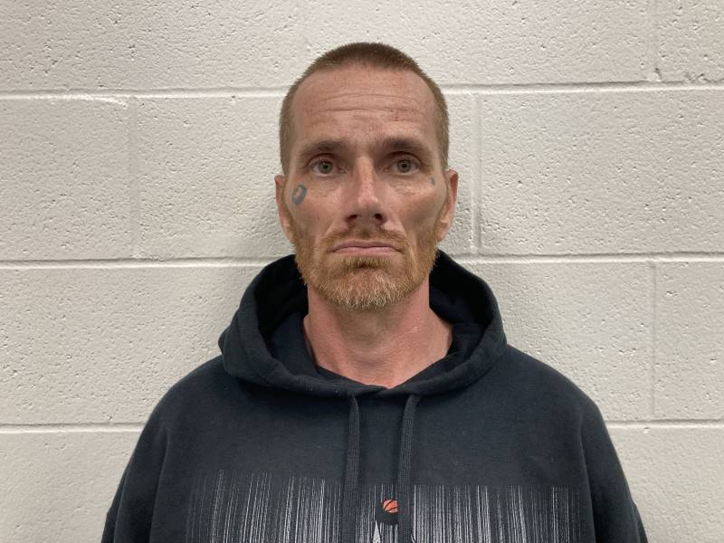 Booking photo of John Hopkins