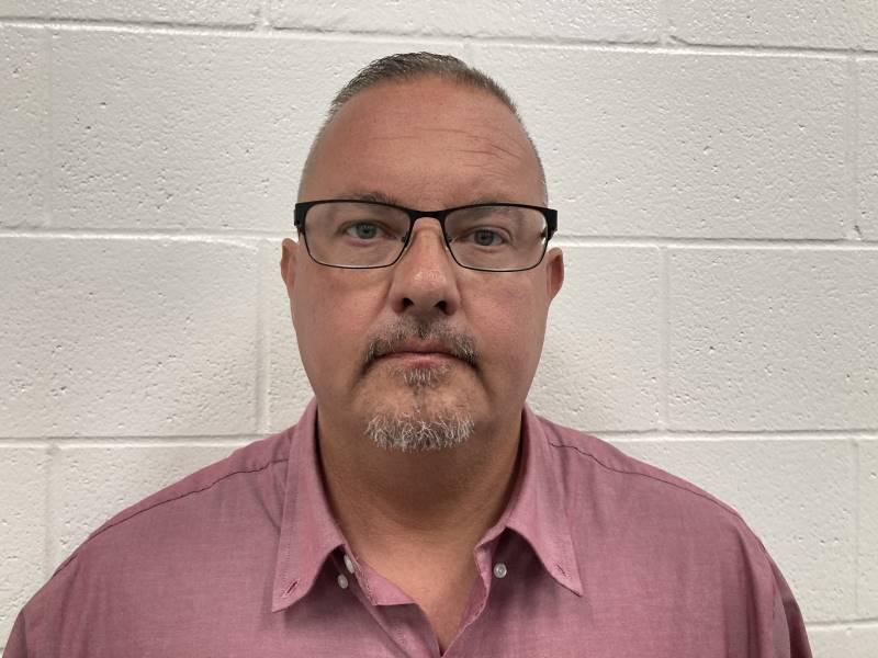 Booking photo of Andrew Clark