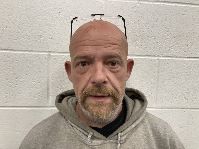 Booking photo of Daniel Hughes