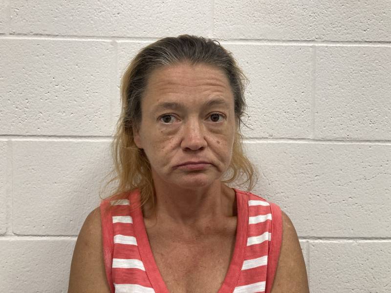 Booking photo of Mary Allen