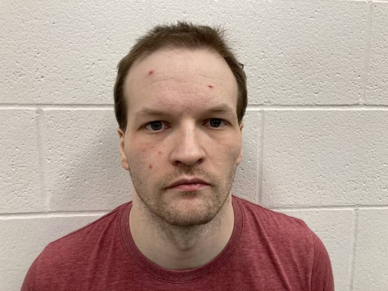 Booking photo of Christopher Webber