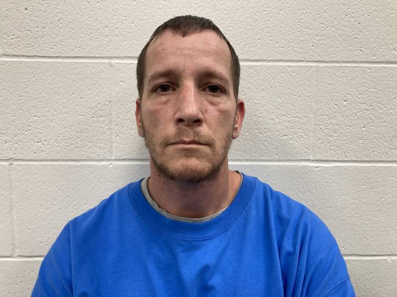 Booking photo of David Burge