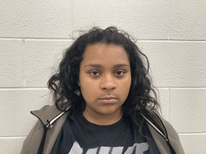 Booking photo of Mya Webb