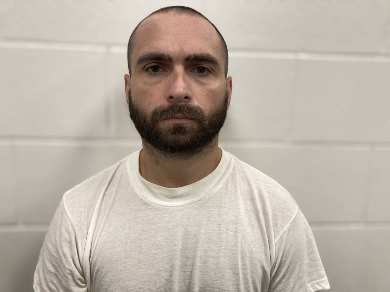 Booking photo of Andrew Burnett