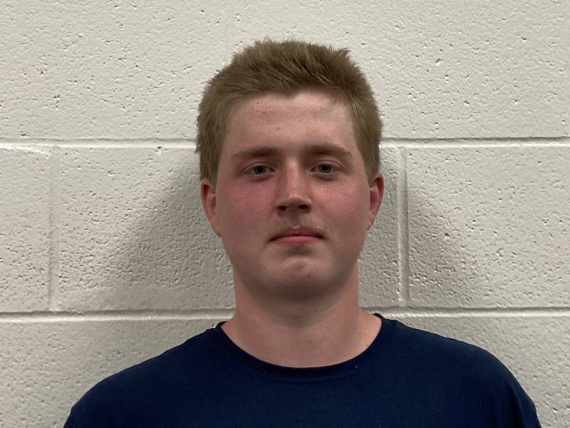 Booking photo of Mason Martin