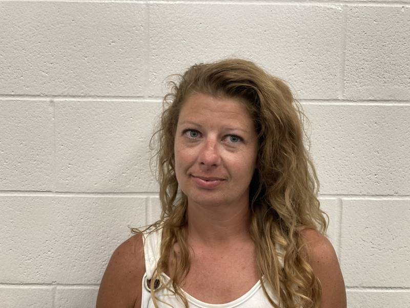 Booking photo of Alison Leeke