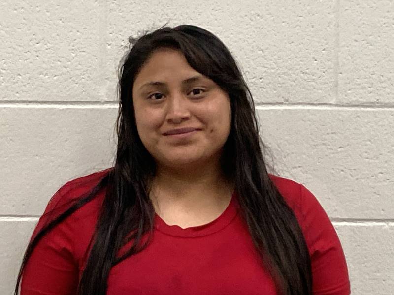 Booking photo of Eva Fulgencia Vasquez Ambrocio