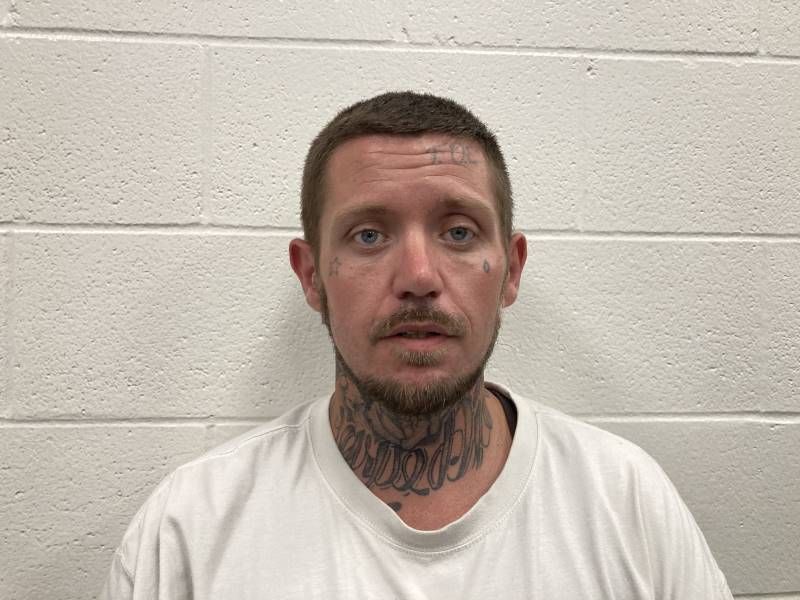 Booking photo of Jeremy Frizzell