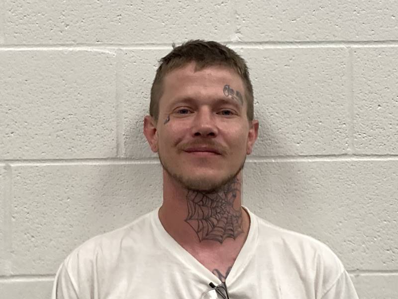 Booking photo of Bradley West
