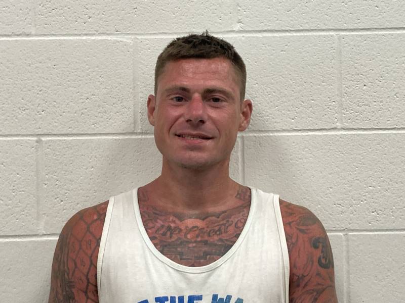 Booking photo of Jonathan Mcqueen