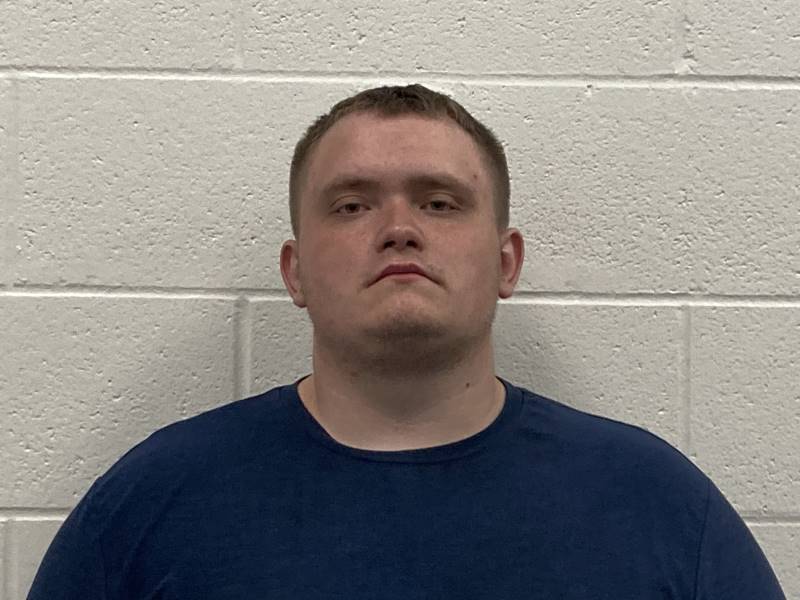 Booking photo of Logan Wright