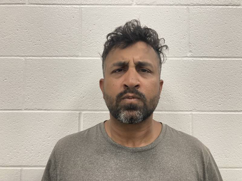 Booking photo of Farhan Khokhar