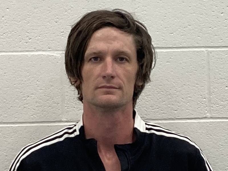 Booking photo of Dustin Schuler