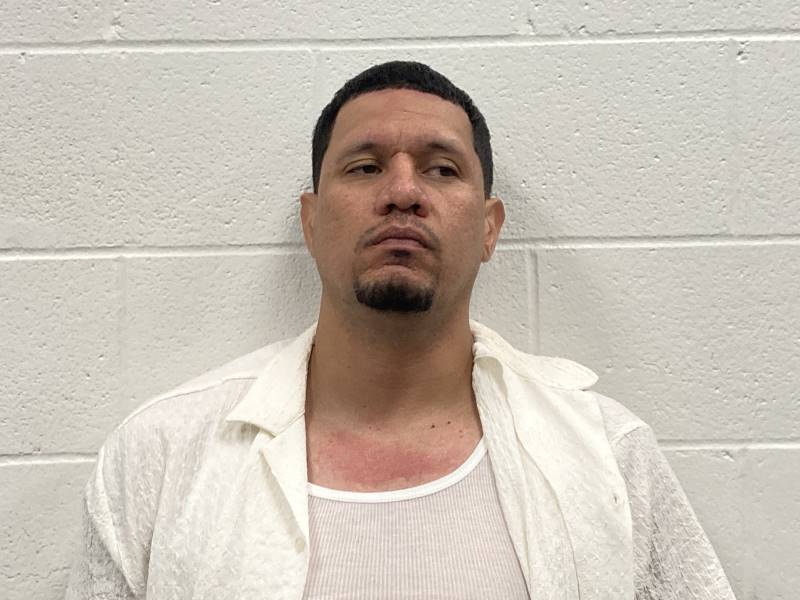 Booking photo of Aaron Blevins