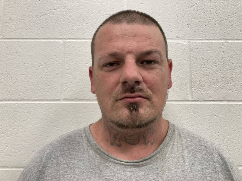 Booking photo of Andrew Slusher