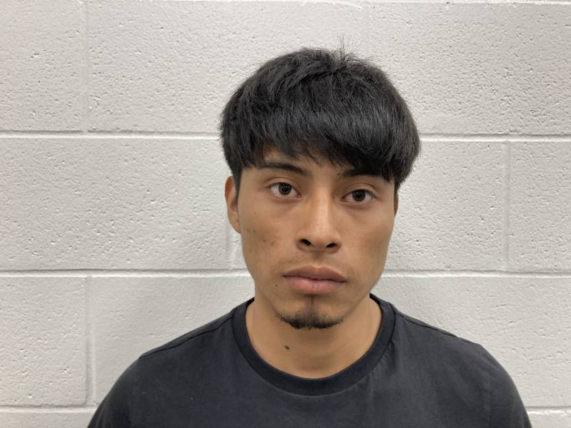 Booking photo of Brando Alfonso Sanchez Bamaca