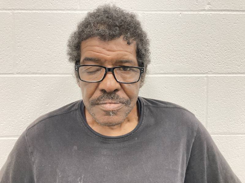Booking photo of Gary Hudson