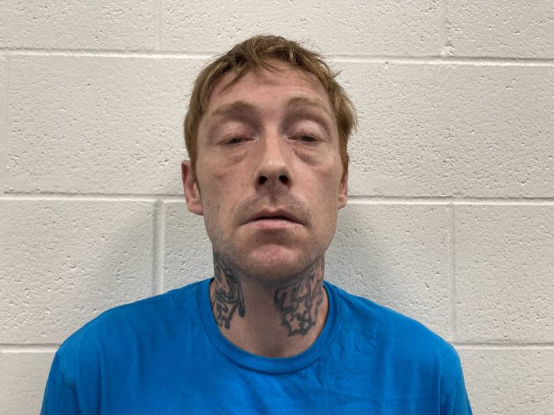 Booking photo of Christopher Bridewell