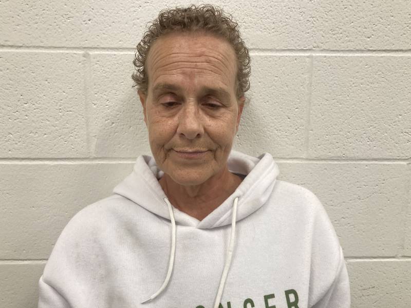 Booking photo of Mary Klett