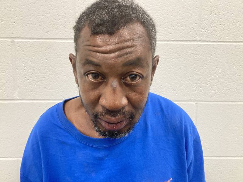 Booking photo of David French
