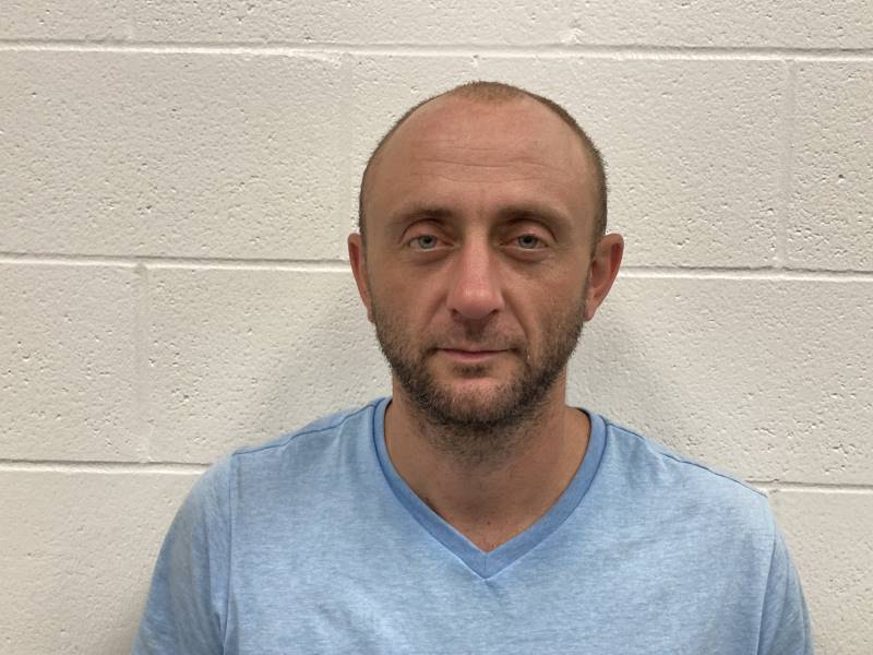 Booking photo of Matthew Smith