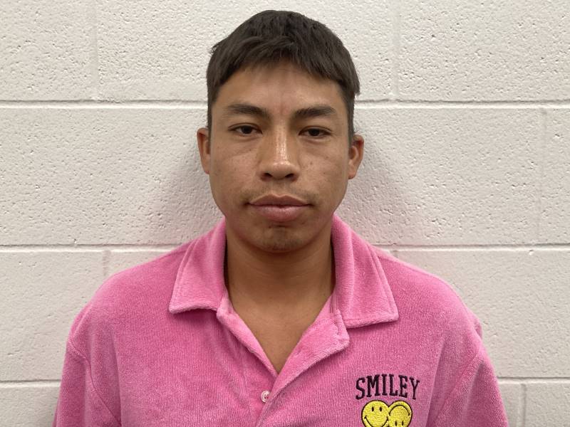 Booking photo of Oscar David Bautista Moto
