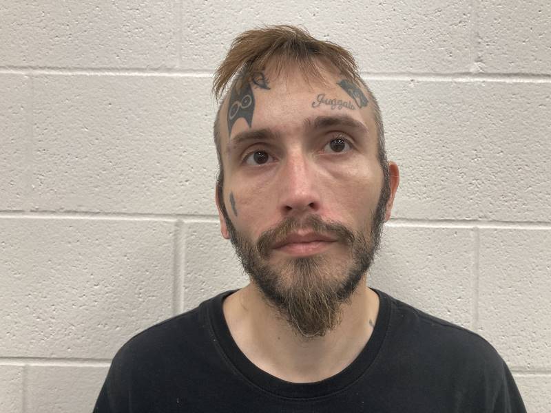 Booking photo of Adam Burke