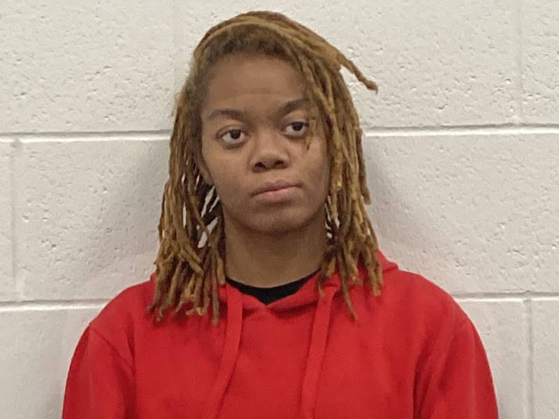 Booking photo of Dasia Thomas