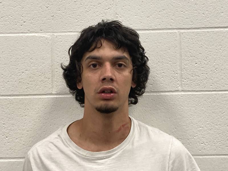 Booking photo of Jacob Hill