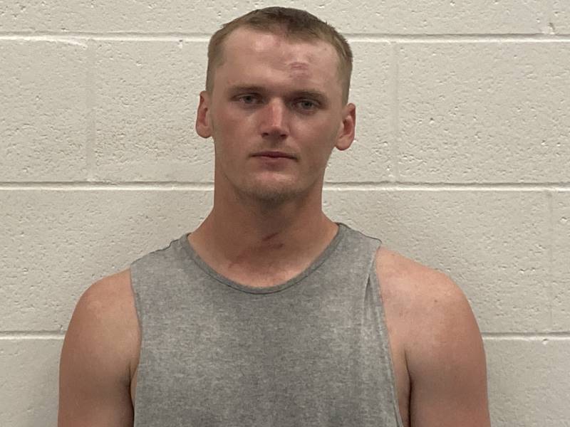 Booking photo of Jacob Hurley