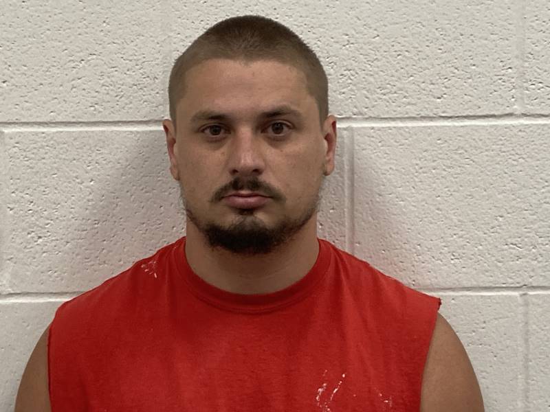 Tyler Bladow booking photo