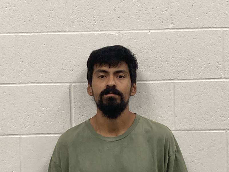Booking photo of Ruben Mendoza Silva