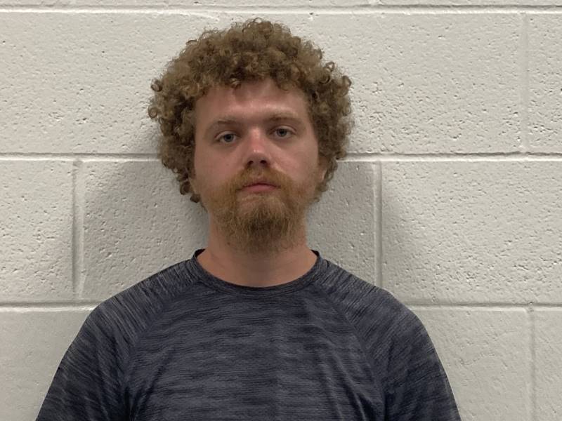 Booking photo of Drew Roberts