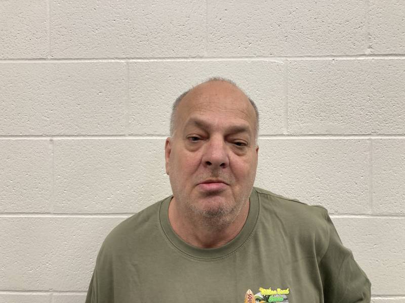 Booking photo of Michael Burke