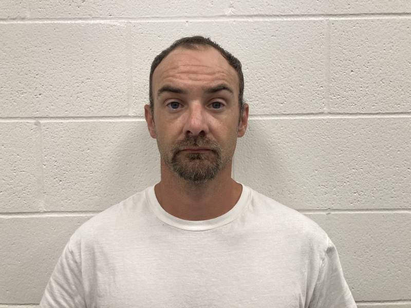 Booking photo of Russell Blaine