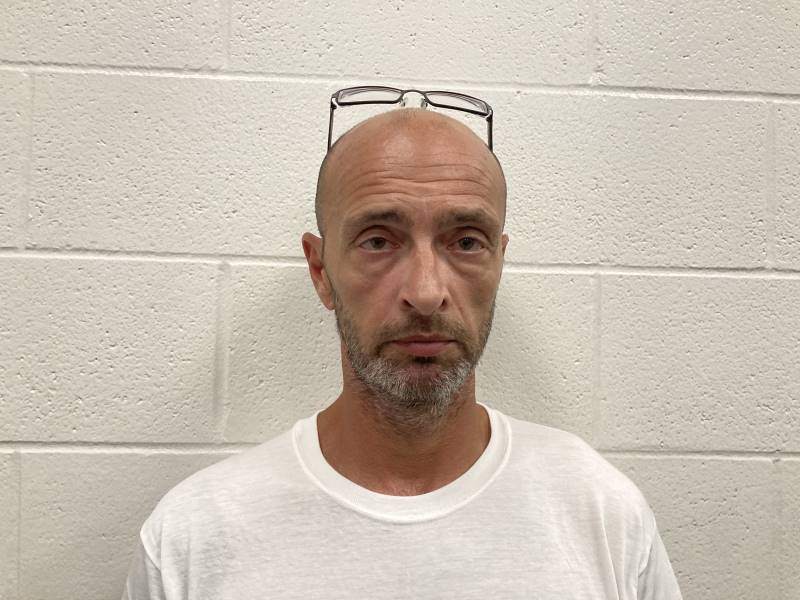 Booking photo of David Ruschman