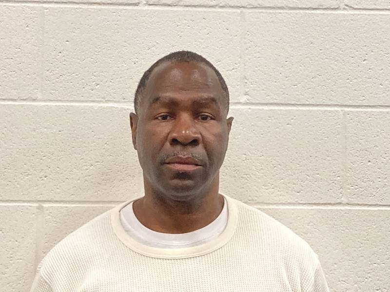 Booking photo of Aaron Crew