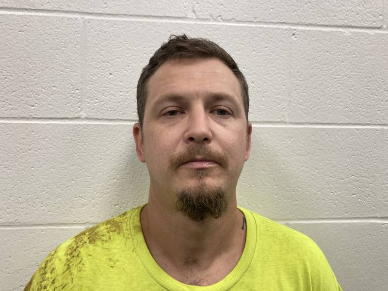 Booking photo of Jamie Hill