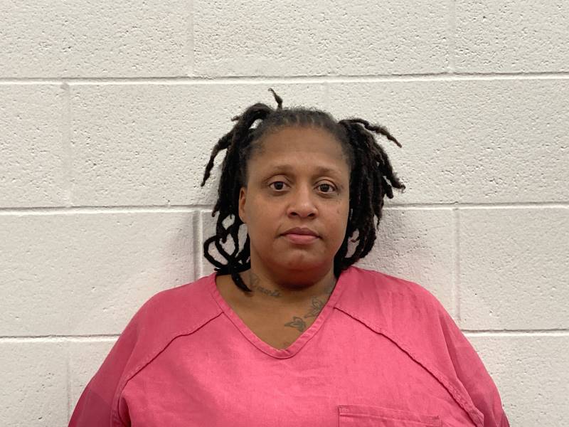 Booking photo of Keyona Burns