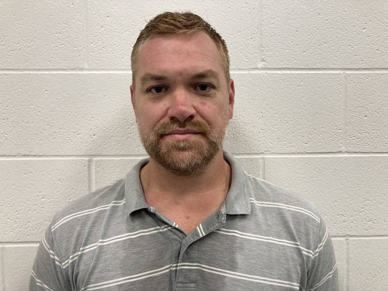 Booking photo of Garrett Gerard