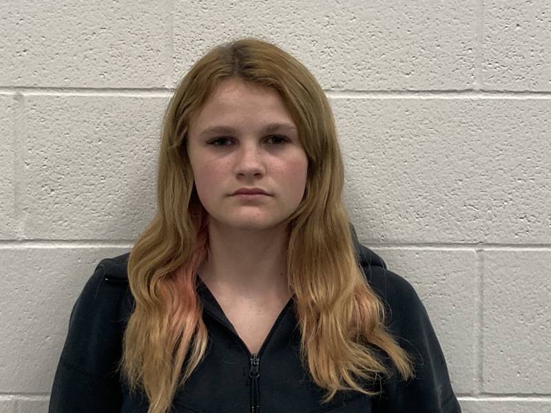 Booking photo of Callie Fedders