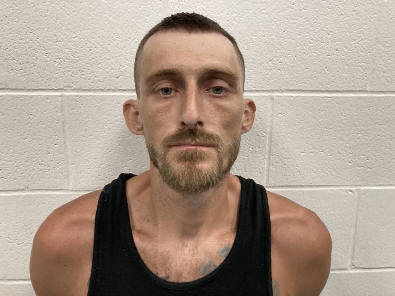 Booking photo of Dustin Smith