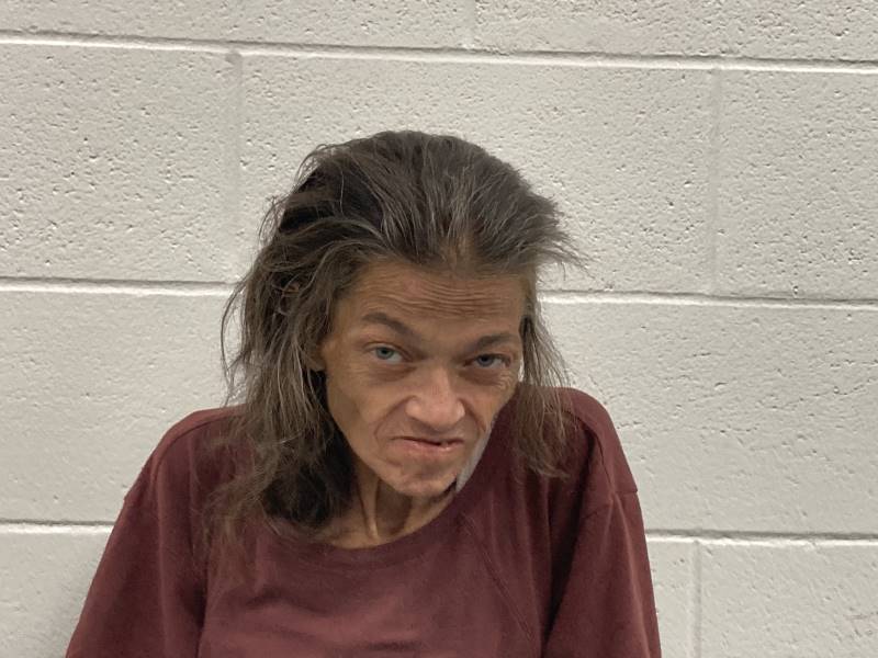 Booking photo of Maria Spradlin