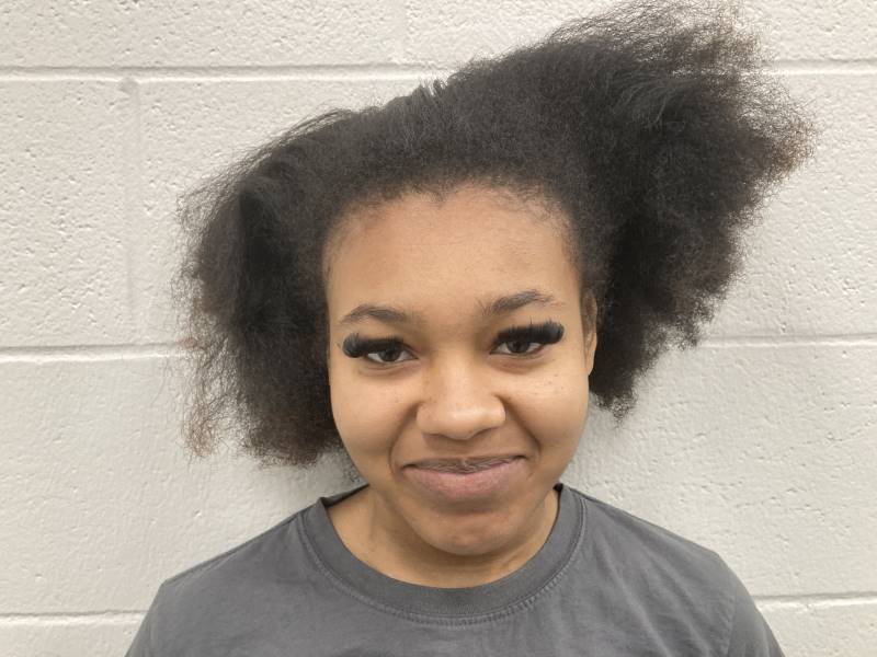Booking photo of Armani Kelley